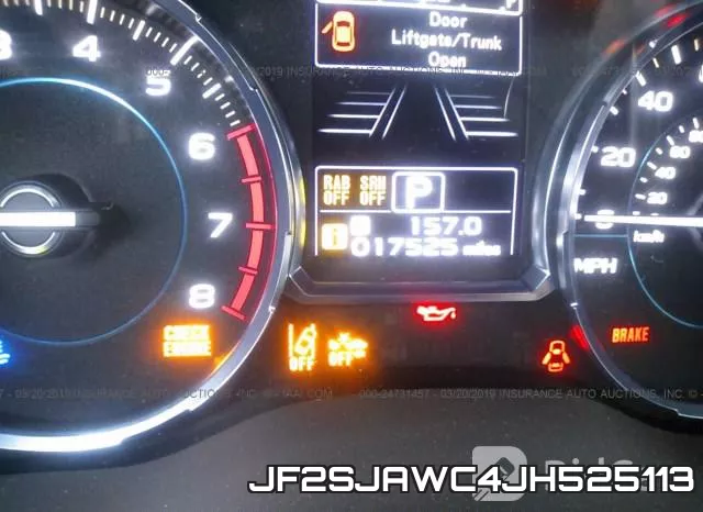 JF2SJAWC4JH525113 фото 8