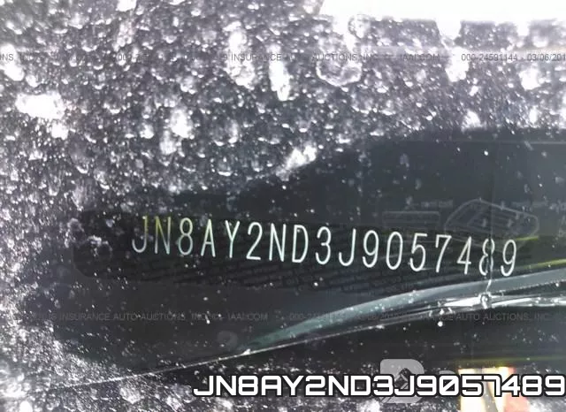 JN8AY2ND3J9057489 фото 10