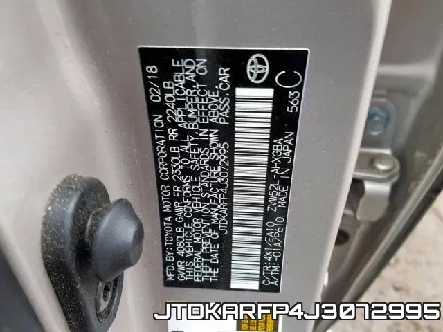JTDKARFP4J3072995 фото 2