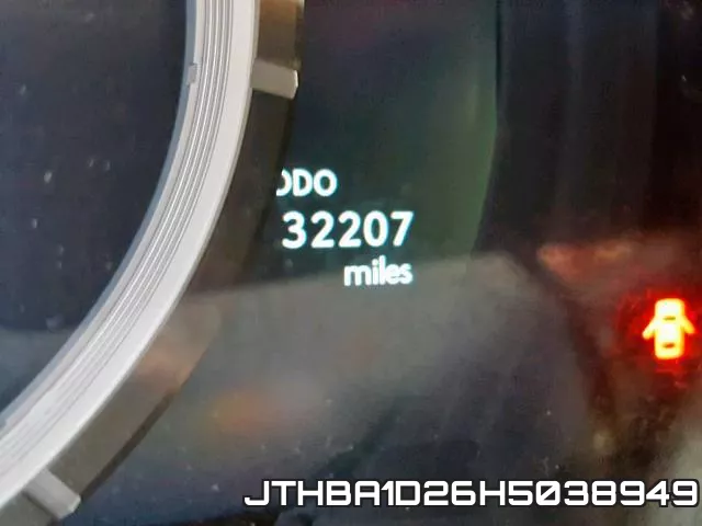 JTHBA1D26H5038949 фото 9