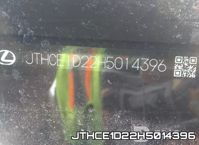 JTHCE1D22H5014396 фото 10