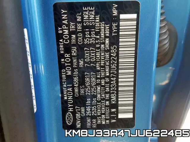 KM8J33A47JU622485 фото 2