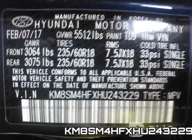 KM8SM4HFXHU243229 фото 10