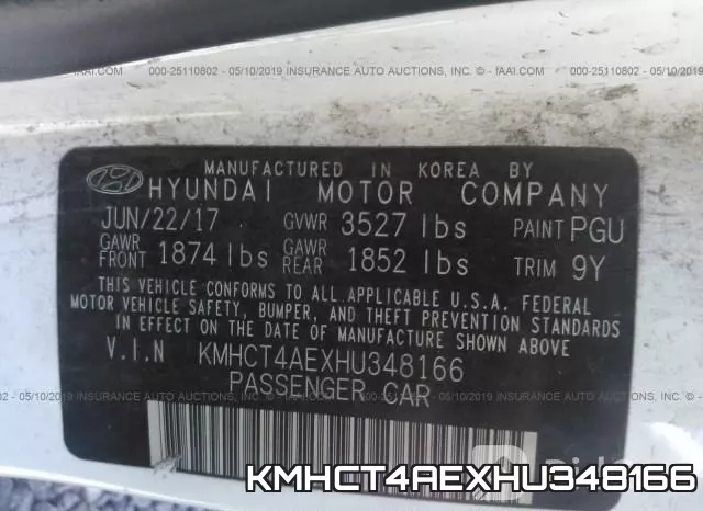 KMHCT4AEXHU348166 фото 10