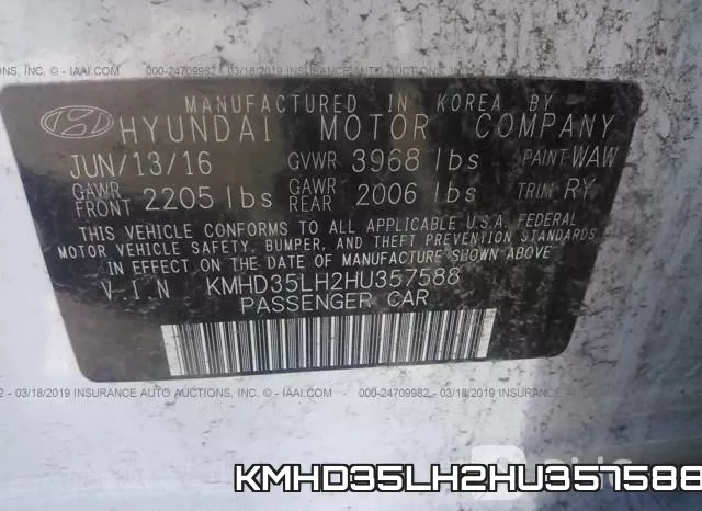 KMHD35LH2HU357588 фото 10