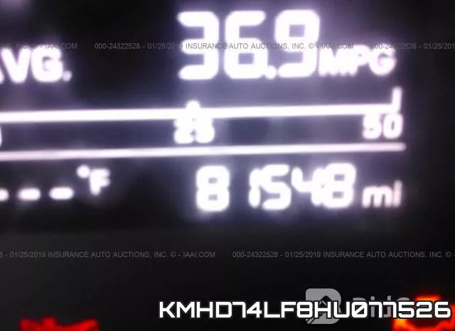 KMHD74LF8HU077526 фото 8