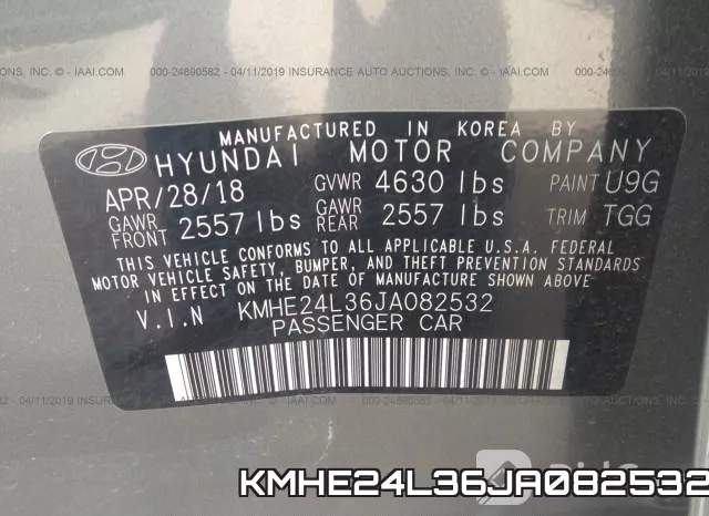 KMHE24L36JA082532 фото 10