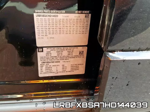 LRBFXBSA7HD144039 фото 2