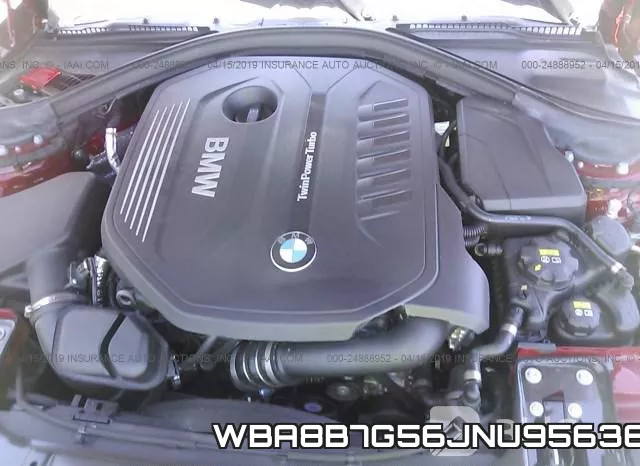 WBA8B7G56JNU95636 фото 2