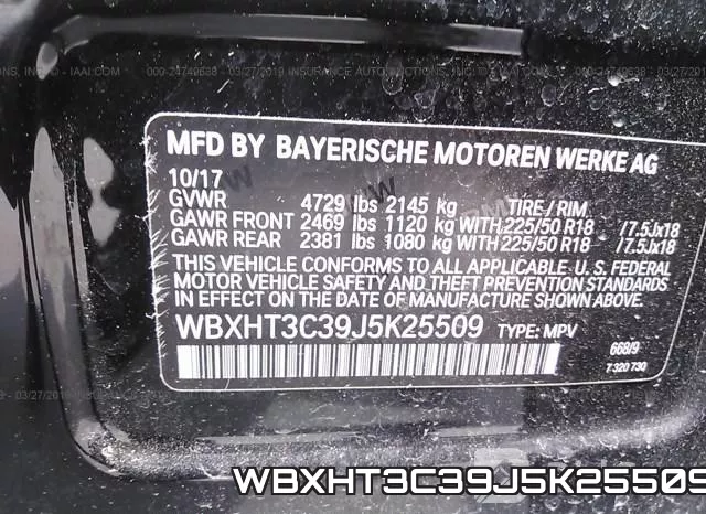 WBXHT3C39J5K25509 фото 10