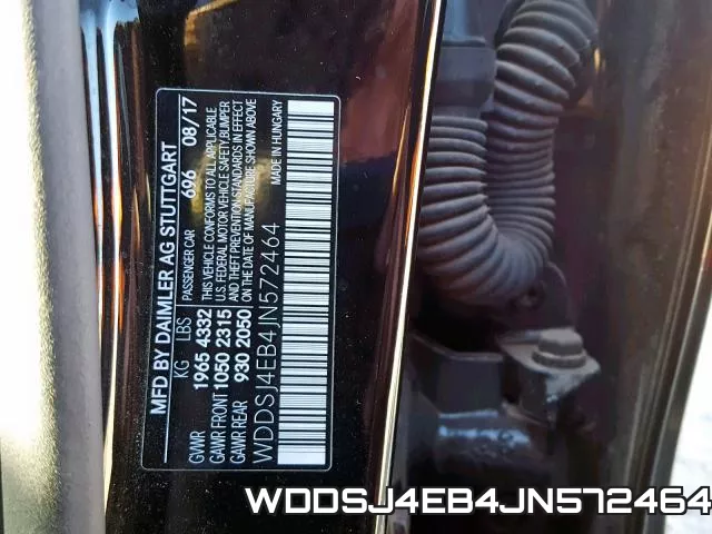 WDDSJ4EB4JN572464 фото 2