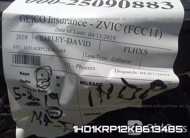 1HD1KRP12KB613485 фото 8