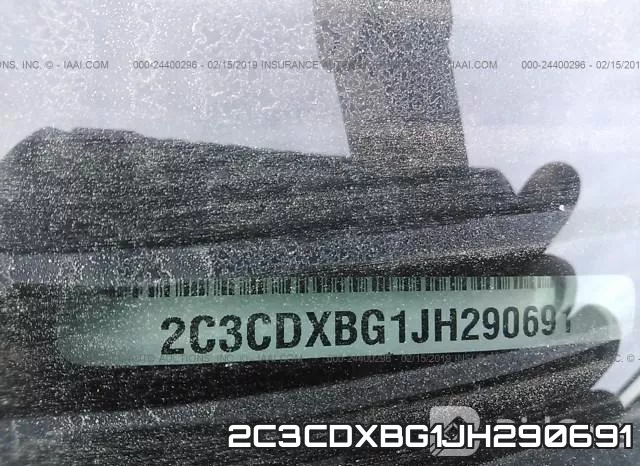 2C3CDXBG1JH290691 фото 10