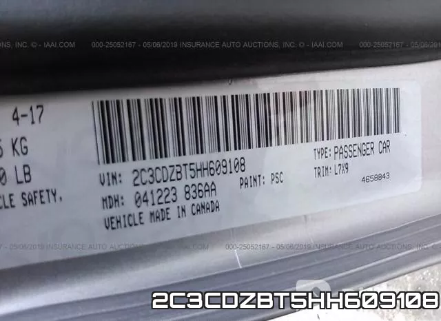 2C3CDZBT5HH609108 фото 10