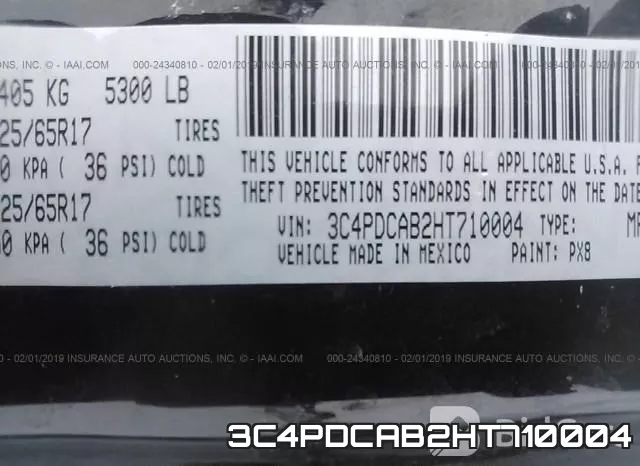 3C4PDCAB2HT710004 фото 10