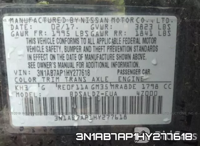 3N1AB7AP1HY277618 фото 10