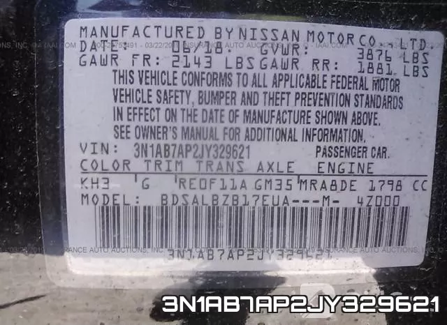 3N1AB7AP2JY329621 фото 10