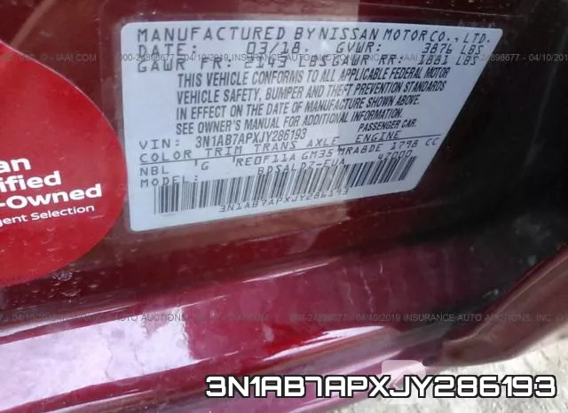3N1AB7APXJY286193 фото 10
