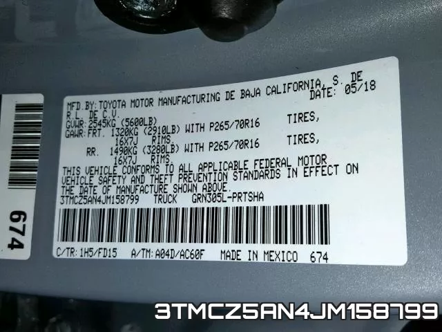 3TMCZ5AN4JM158799 фото 2