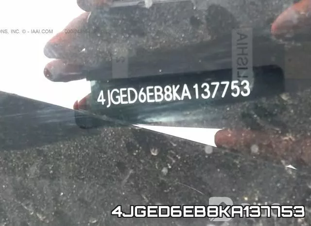 4JGED6EB8KA137753 фото 10