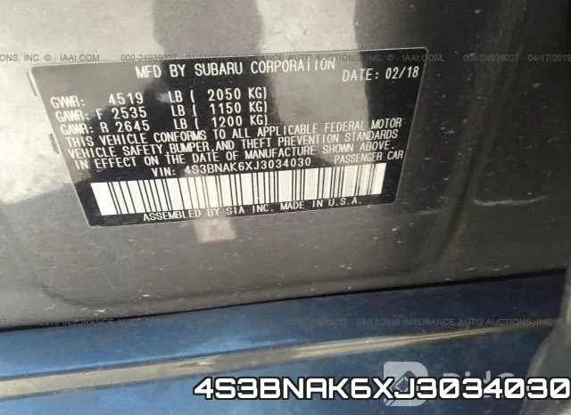4S3BNAK6XJ3034030 фото 10
