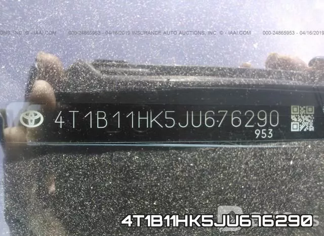 4T1B11HK5JU676290 фото 9