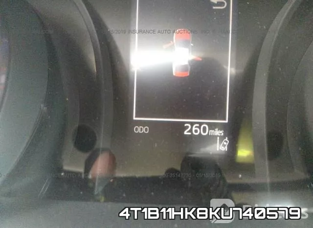 4T1B11HK8KU740579 фото 8