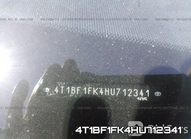 4T1BF1FK4HU712341 фото 10