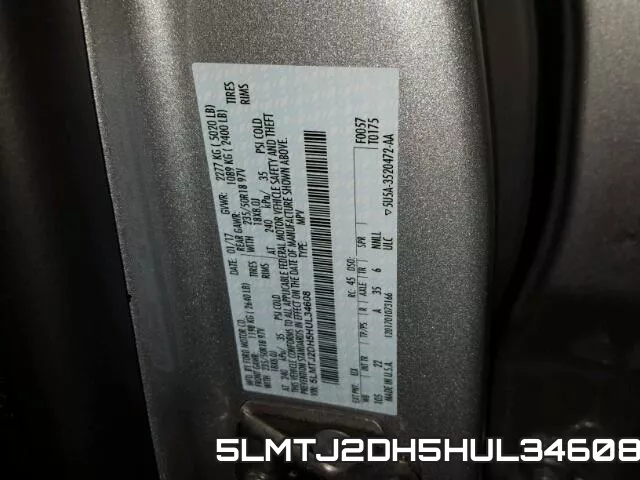 5LMTJ2DH5HUL34608 фото 2