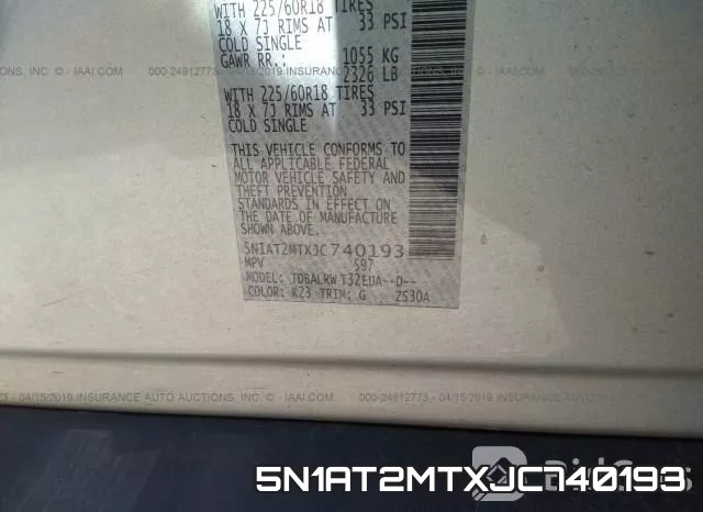 5N1AT2MTXJC740193 фото 10