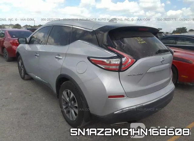 5N1AZ2MG1HN168608 фото 4