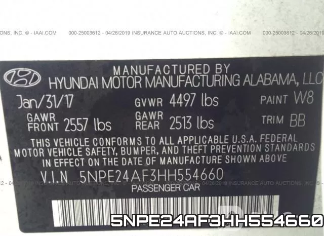 5NPE24AF3HH554660 фото 10