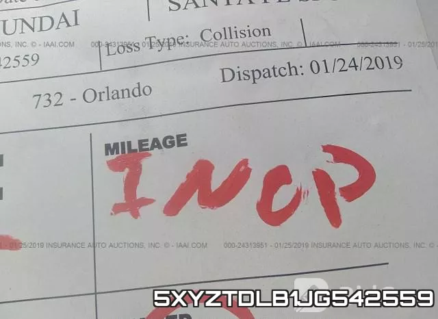 5XYZTDLB1JG542559 фото 8