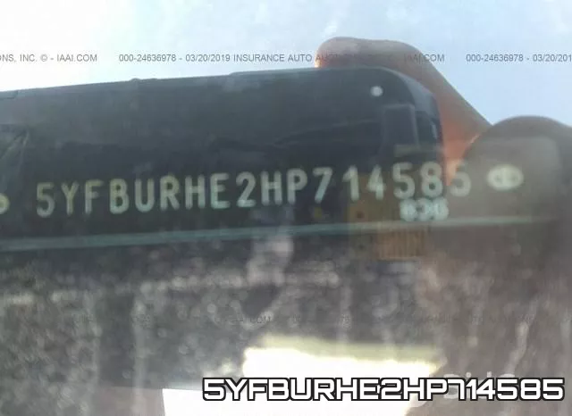 5YFBURHE2HP714585 фото 10