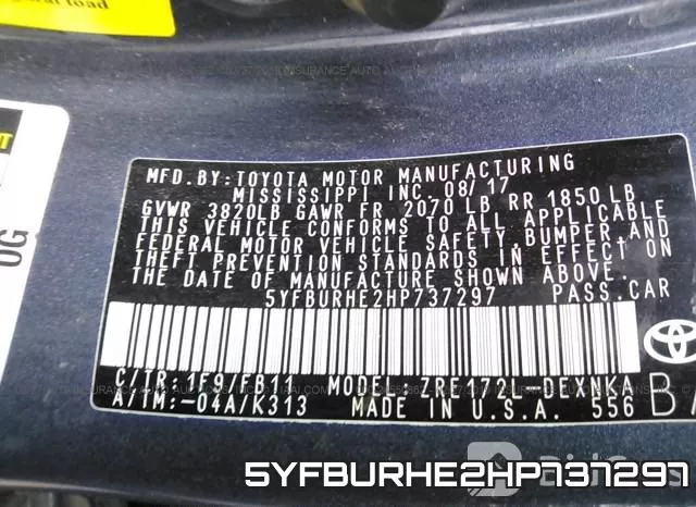 5YFBURHE2HP737297 фото 9