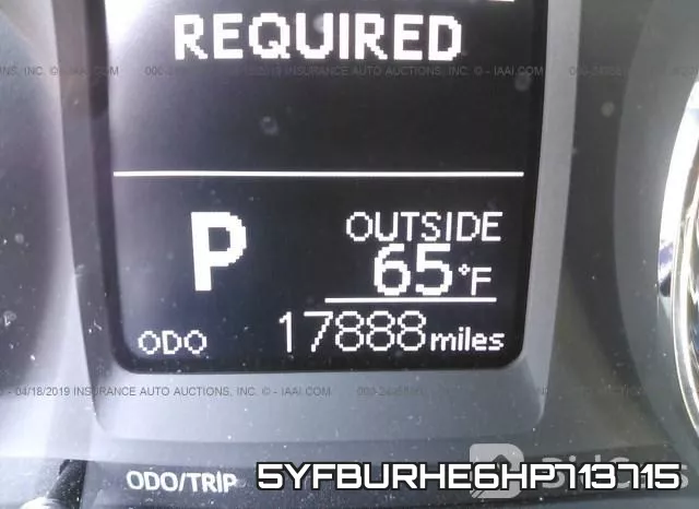 5YFBURHE6HP713715 фото 7