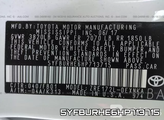 5YFBURHE6HP713715 фото 9