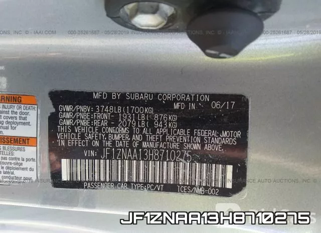 JF1ZNAA13H8710275 фото 10