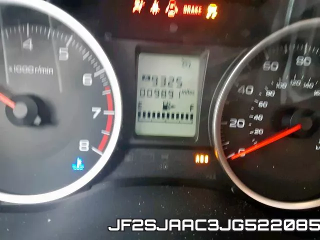 JF2SJAAC3JG522085 фото 9