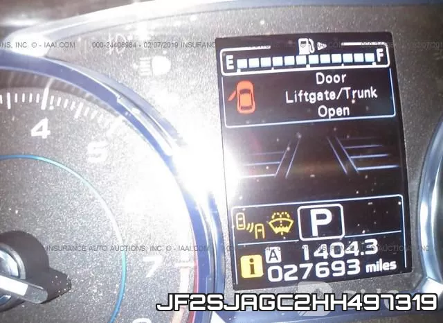 JF2SJAGC2HH497319 фото 8