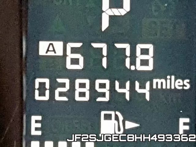 JF2SJGEC8HH493362 фото 9