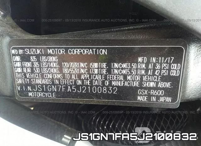 JS1GN7FA5J2100832 фото 2