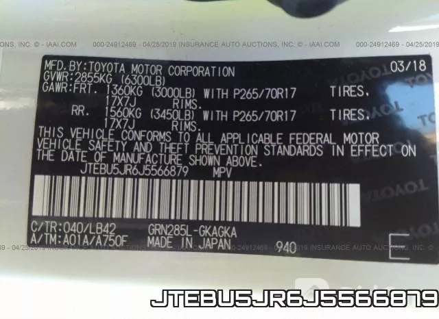 JTEBU5JR6J5566879 фото 10