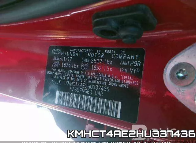 KMHCT4AE2HU337436 фото 10