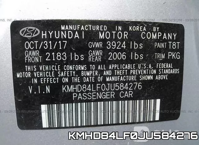 KMHD84LF0JU584276 фото 10