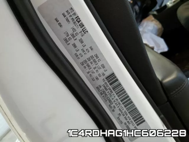 1C4RDHAG1HC606228 фото 2