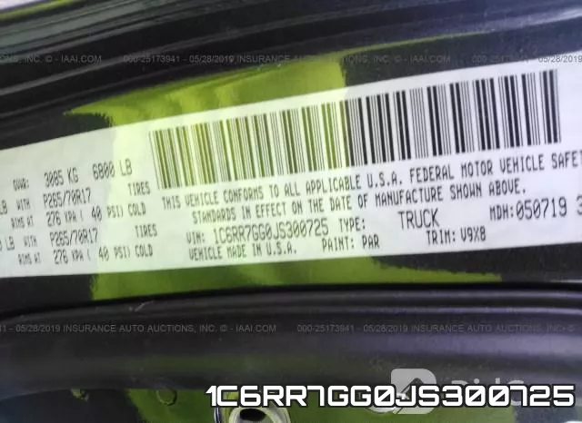 1C6RR7GG0JS300725 фото 10