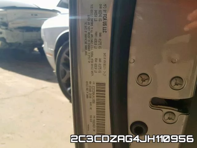 2C3CDZAG4JH110956 фото 2