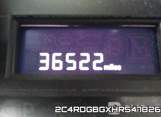 2C4RDGBGXHR547826 фото 8