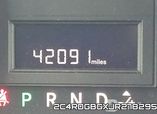 2C4RDGBGXJR278295 фото 8